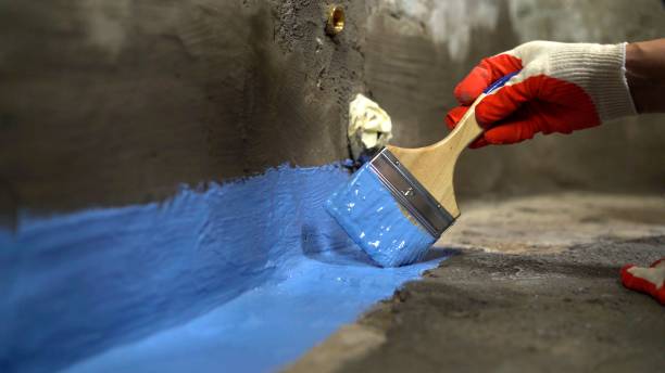 Commercial Basement Waterproofing project at a Springville, AL business property by SJ Waterproofing Pros